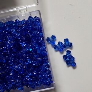 Beadtopia Neon Blue Tribeads Jewelery Accessories Crafts New